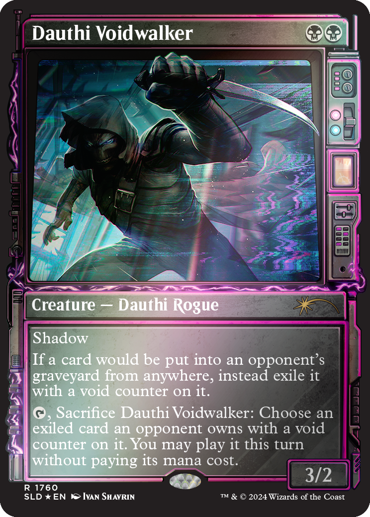 Dauthi Voidwalker (Rainbow Foil) [Secret Lair Drop Series] | Jomio and Rueliete's Cards and Comics