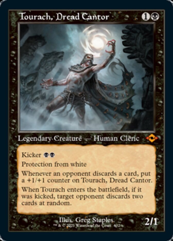 Tourach, Dread Cantor (Retro) [Modern Horizons 2] | Jomio and Rueliete's Cards and Comics
