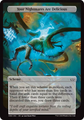 Your Nightmares are Delicious (Full Art) [Duskmourn: Archenemy] | Jomio and Rueliete's Cards and Comics