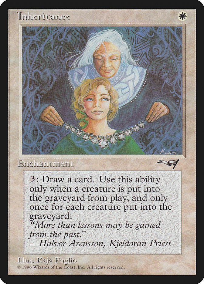 Inheritance [Alliances] | Jomio and Rueliete's Cards and Comics