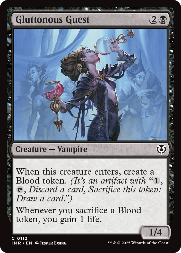 Gluttonous Guest [Innistrad Remastered] | Jomio and Rueliete's Cards and Comics