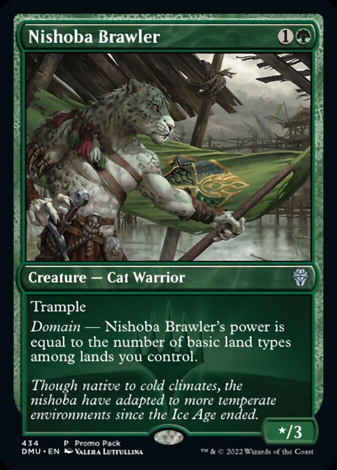 Nishoba Brawler (Promo Pack) [Dominaria United Promos] | Jomio and Rueliete's Cards and Comics
