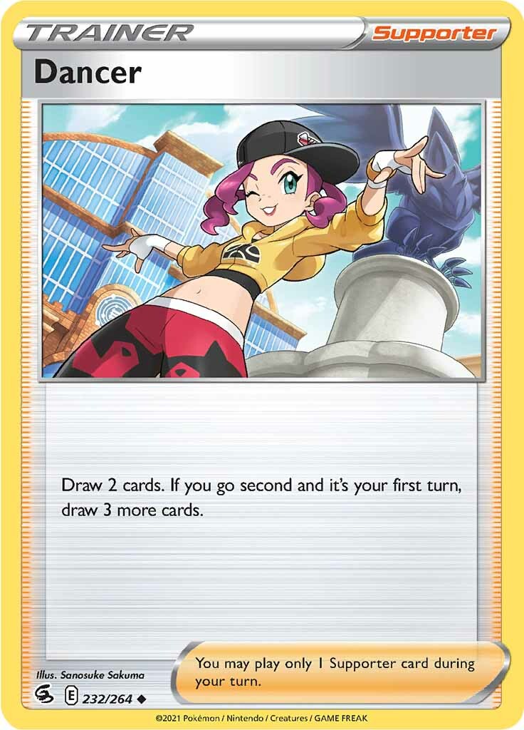 Dancer (232/264) [Sword & Shield: Fusion Strike] | Jomio and Rueliete's Cards and Comics