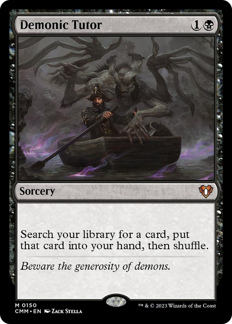 Demonic Tutor [Commander Masters] | Jomio and Rueliete's Cards and Comics
