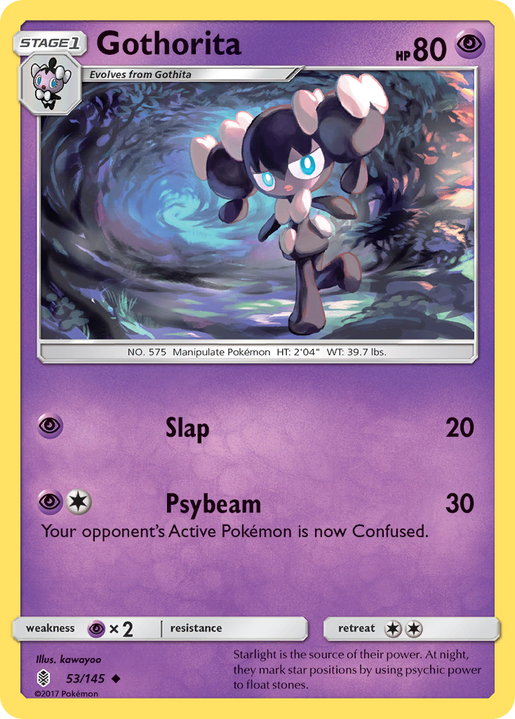 Gothorita (53/145) [Sun & Moon: Guardians Rising] | Jomio and Rueliete's Cards and Comics