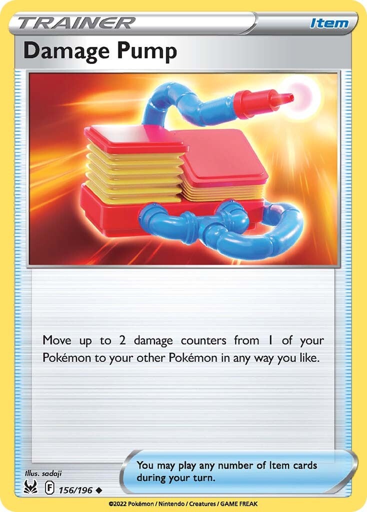 Damage Pump (156/196) [Sword & Shield: Lost Origin] | Jomio and Rueliete's Cards and Comics