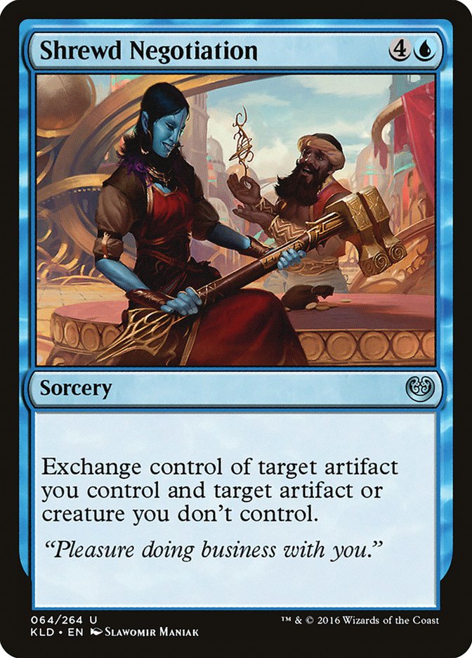 Shrewd Negotiation [Kaladesh] | Jomio and Rueliete's Cards and Comics