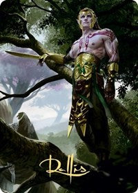 Tyvar Kell Art Card (Gold-Stamped Signature) [Kaldheim Art Series] | Jomio and Rueliete's Cards and Comics