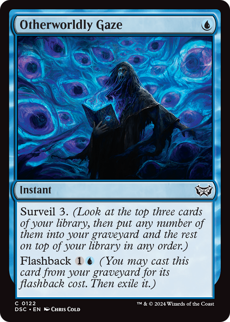 Otherworldly Gaze [Duskmourn: House of Horror Commander] | Jomio and Rueliete's Cards and Comics