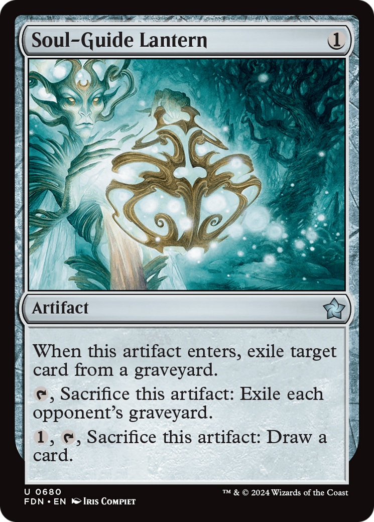 Soul-Guide Lantern [Foundations] | Jomio and Rueliete's Cards and Comics