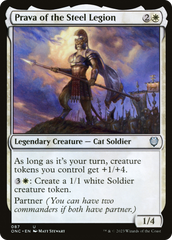 Prava of the Steel Legion [Phyrexia: All Will Be One Commander] | Jomio and Rueliete's Cards and Comics