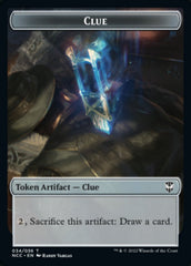 Clue // Elemental (005) Double-Sided Token [Streets of New Capenna Commander Tokens] | Jomio and Rueliete's Cards and Comics