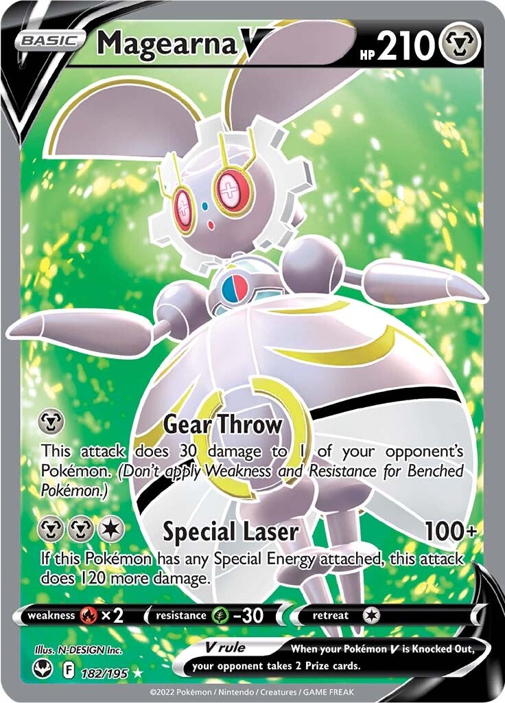 Magearna V (182/195) [Sword & Shield: Silver Tempest] | Jomio and Rueliete's Cards and Comics