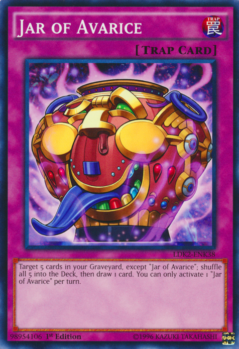 Jar of Avarice [LDK2-ENK38] Common | Jomio and Rueliete's Cards and Comics