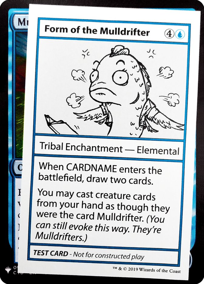 Form of the Mulldrifter [Mystery Booster Playtest Cards] | Jomio and Rueliete's Cards and Comics