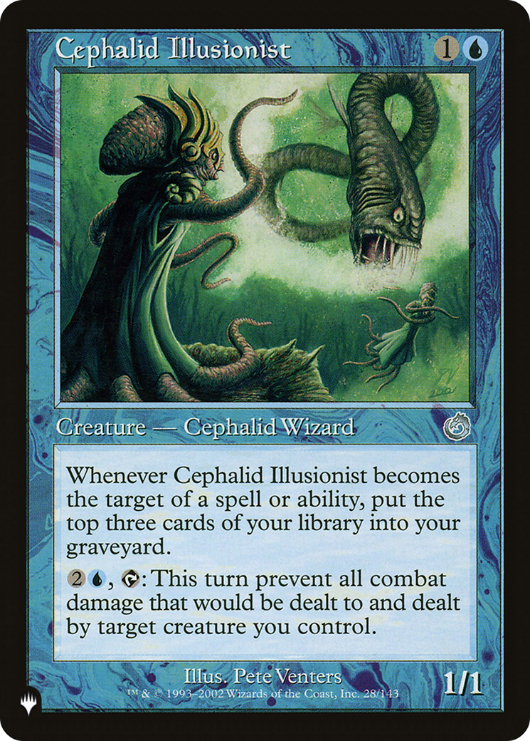 Cephalid Illusionist [The List] | Jomio and Rueliete's Cards and Comics