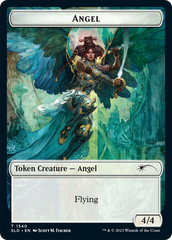 Angel // Spirit Double-Sided Token [Secret Lair Drop Series] | Jomio and Rueliete's Cards and Comics