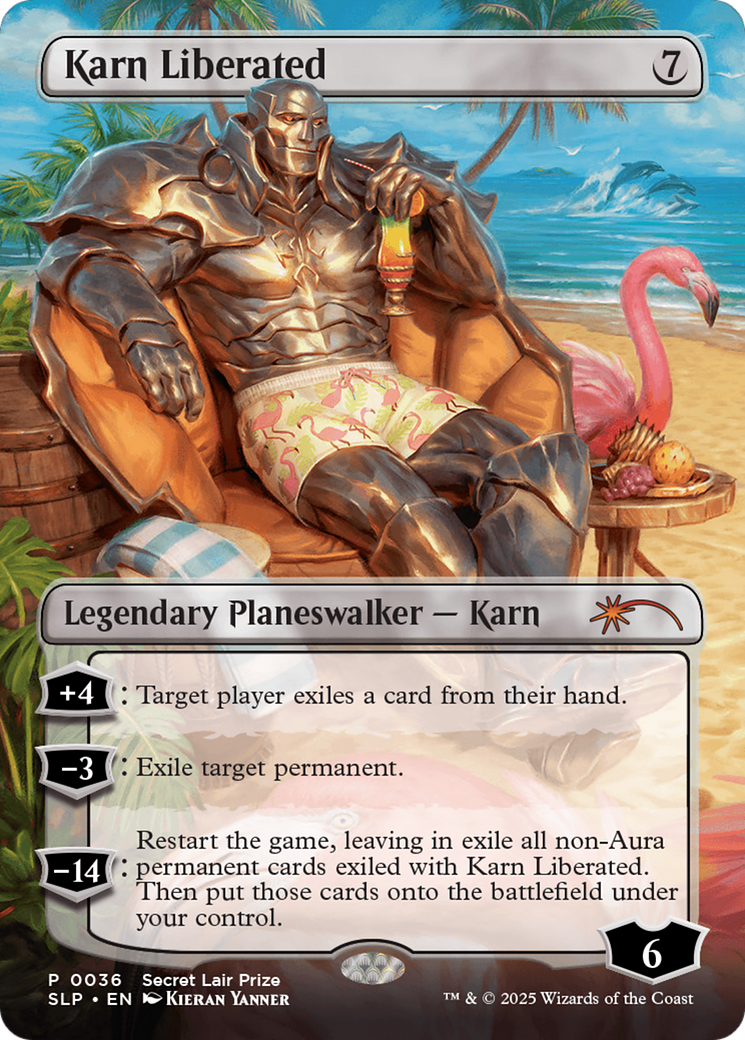 Karn Liberated [Secret Lair Showdown] | Jomio and Rueliete's Cards and Comics