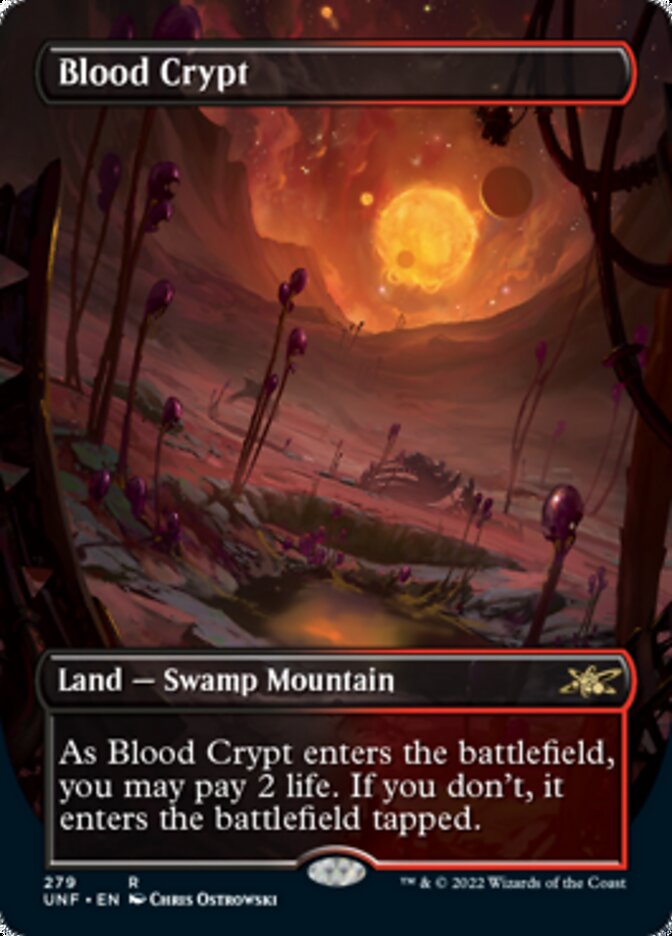 Blood Crypt (Borderless) [Unfinity] | Jomio and Rueliete's Cards and Comics