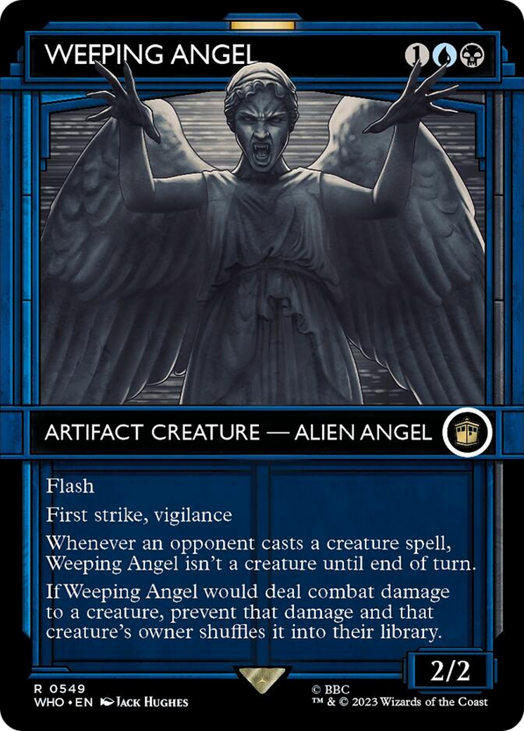 Weeping Angel (Showcase) [Doctor Who] | Jomio and Rueliete's Cards and Comics