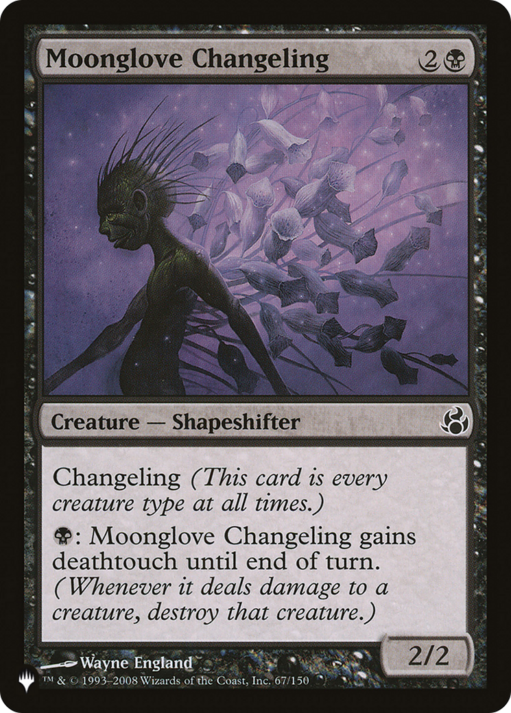 Moonglove Changeling [The List] | Jomio and Rueliete's Cards and Comics