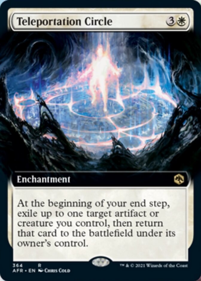 Teleportation Circle (Extended Art) [Dungeons & Dragons: Adventures in the Forgotten Realms] | Jomio and Rueliete's Cards and Comics