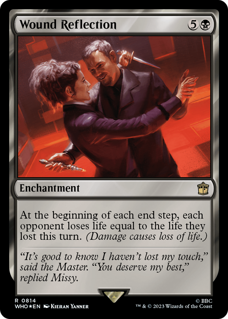 Wound Reflection (Surge Foil) [Doctor Who] | Jomio and Rueliete's Cards and Comics