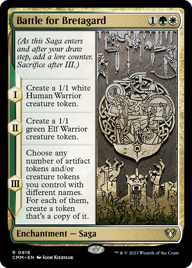 Battle for Bretagard [Commander Masters] | Jomio and Rueliete's Cards and Comics