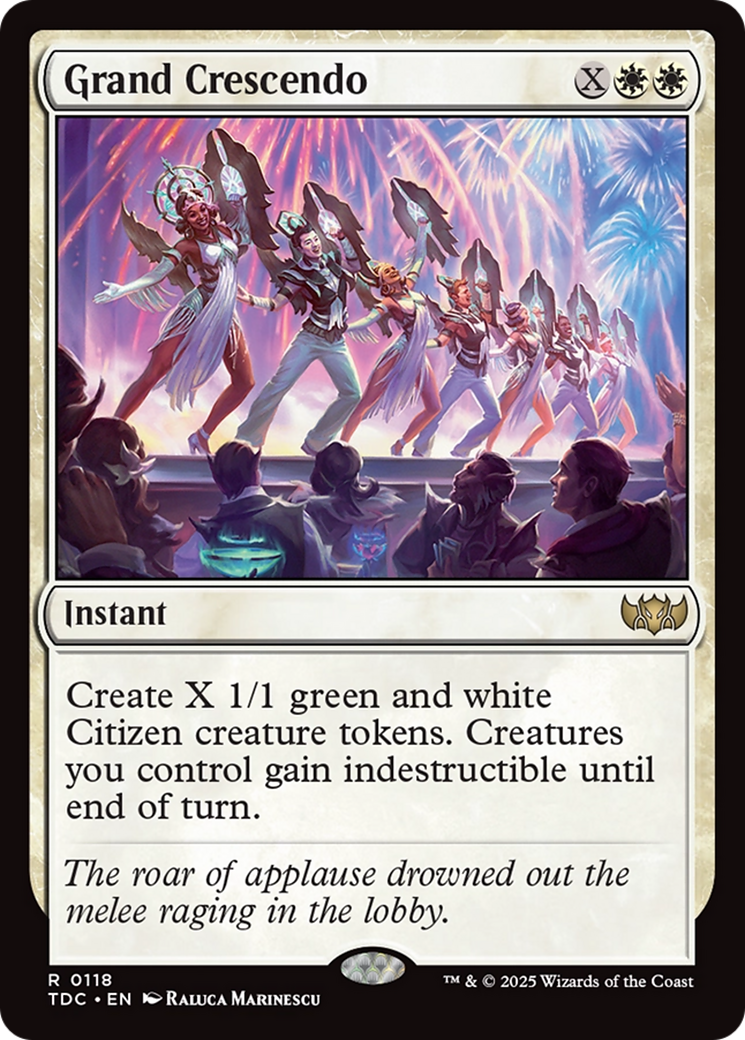 Grand Crescendo [Tarkir: Dragonstorm Commander] | Jomio and Rueliete's Cards and Comics