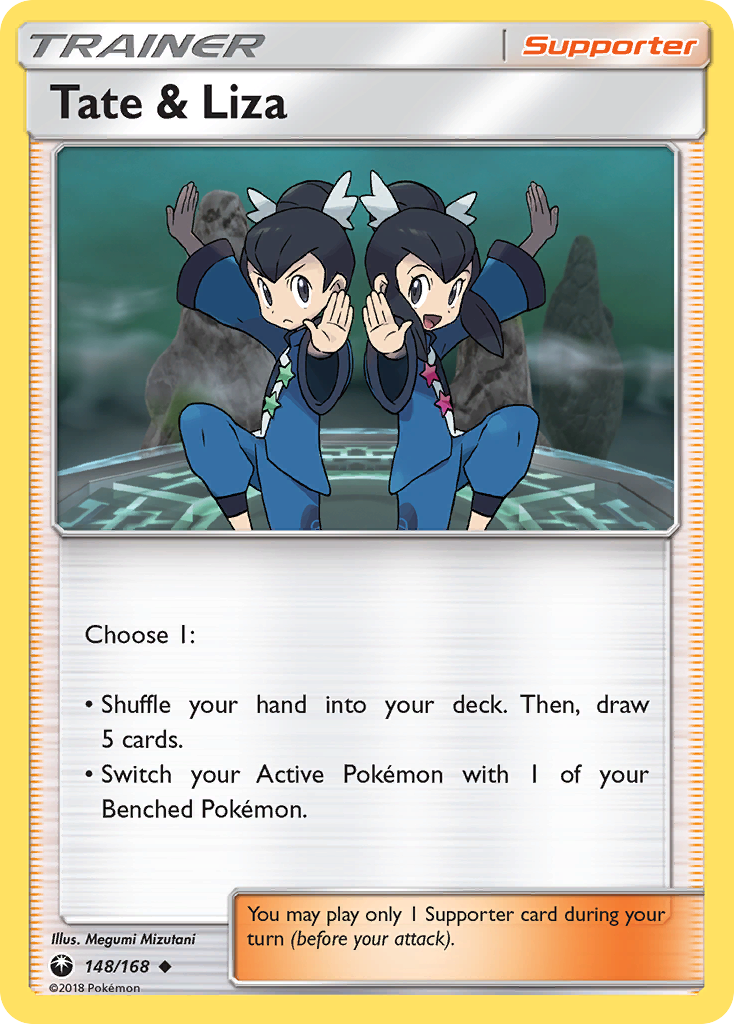 Tate & Liza (148/168) [Sun & Moon: Celestial Storm] | Jomio and Rueliete's Cards and Comics