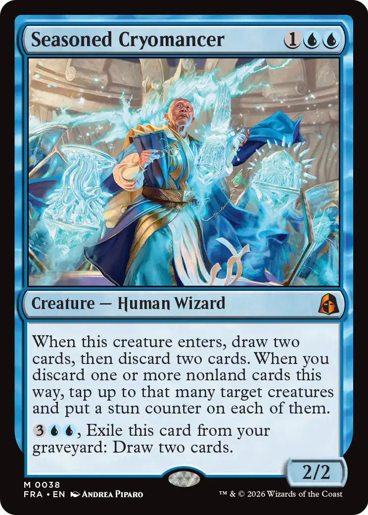 Seasoned Cryomancer [Reality Fracture] | Jomio and Rueliete's Cards and Comics