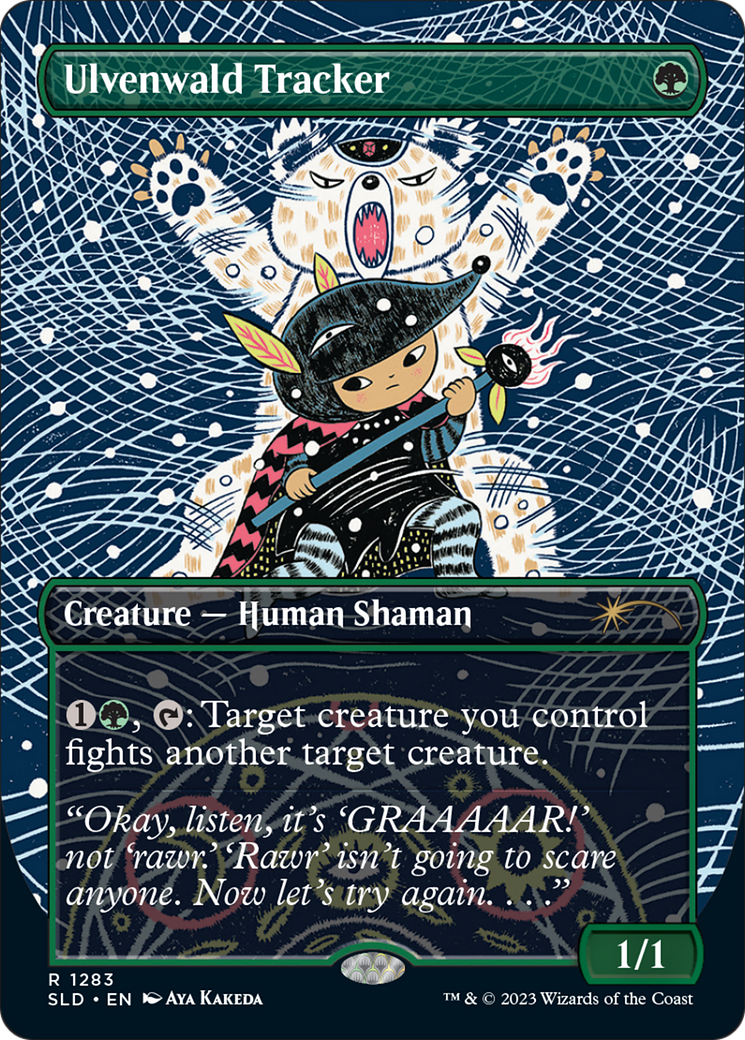 Ulvenwald Tracker (Borderless) [Secret Lair Drop Series] | Jomio and Rueliete's Cards and Comics
