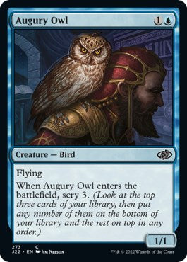 Augury Owl [Jumpstart 2022] | Jomio and Rueliete's Cards and Comics