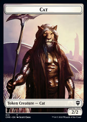 Cat // Soldier Double-Sided Token [Commander Legends Tokens] | Jomio and Rueliete's Cards and Comics