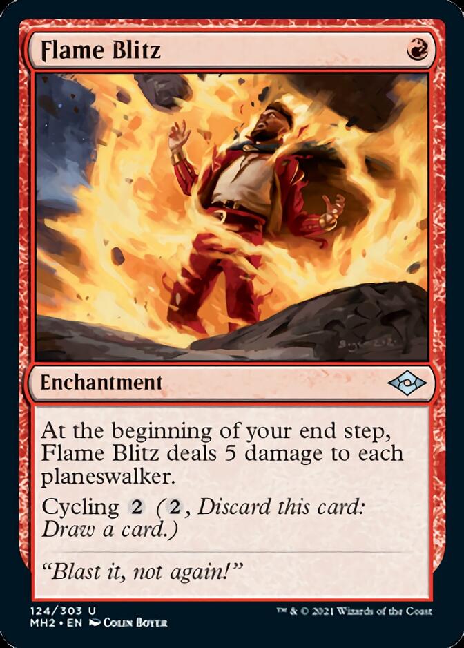 Flame Blitz [Modern Horizons 2] | Jomio and Rueliete's Cards and Comics