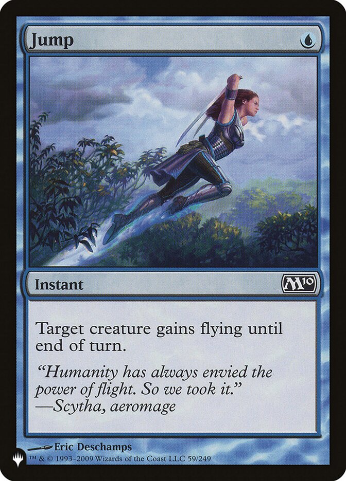 Jump [The List] | Jomio and Rueliete's Cards and Comics