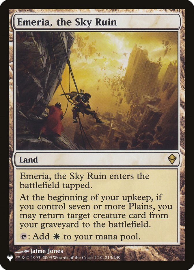 Emeria, the Sky Ruin [The List] | Jomio and Rueliete's Cards and Comics