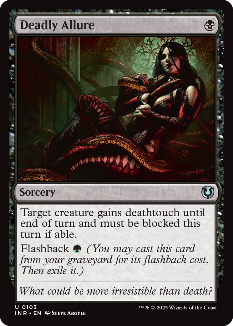 Deadly Allure [Innistrad Remastered] | Jomio and Rueliete's Cards and Comics