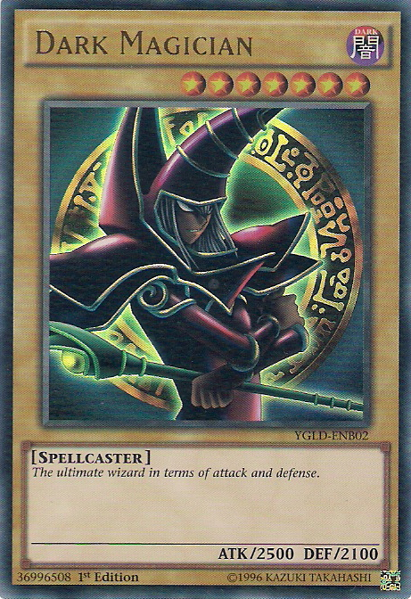 Dark Magician [YGLD-ENB02] Ultra Rare | Jomio and Rueliete's Cards and Comics
