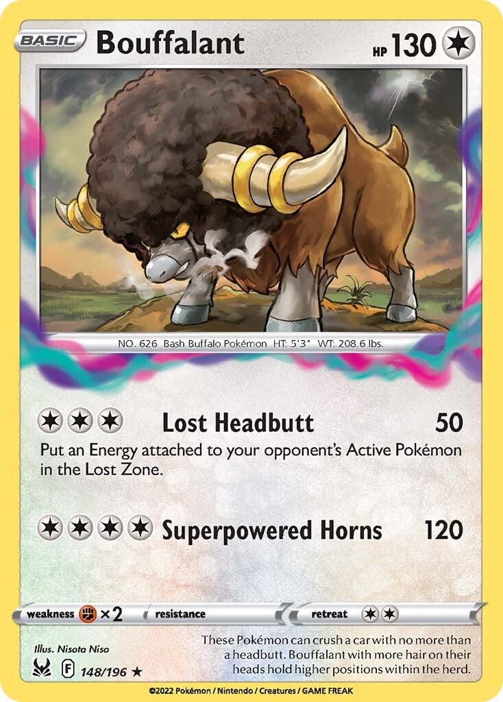 Bouffalant (148/196) [Sword & Shield: Lost Origin] | Jomio and Rueliete's Cards and Comics