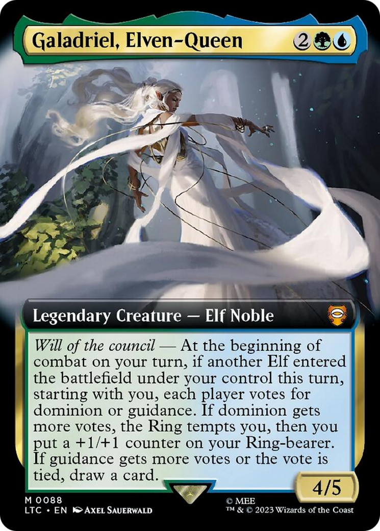 Galadriel, Elven-Queen (Extended Art) [The Lord of the Rings: Tales of Middle-Earth Commander] | Jomio and Rueliete's Cards and Comics