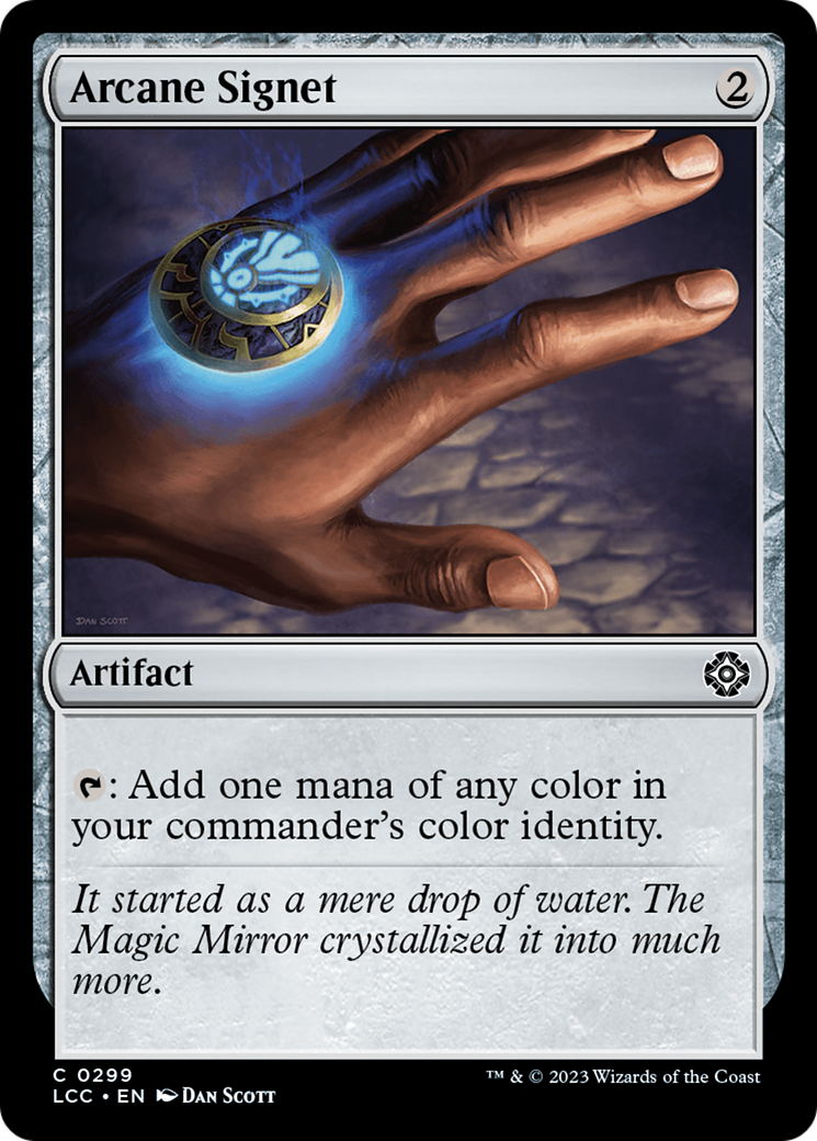 Arcane Signet [The Lost Caverns of Ixalan Commander] | Jomio and Rueliete's Cards and Comics