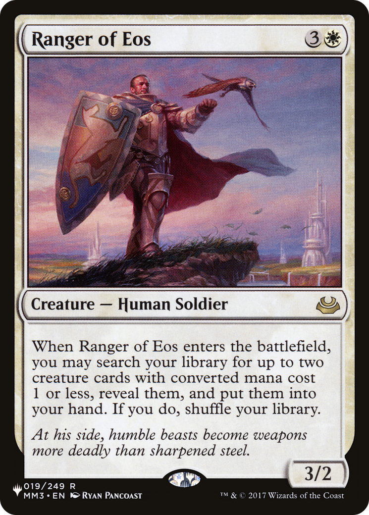 Ranger of Eos (MM3) [The List] | Jomio and Rueliete's Cards and Comics