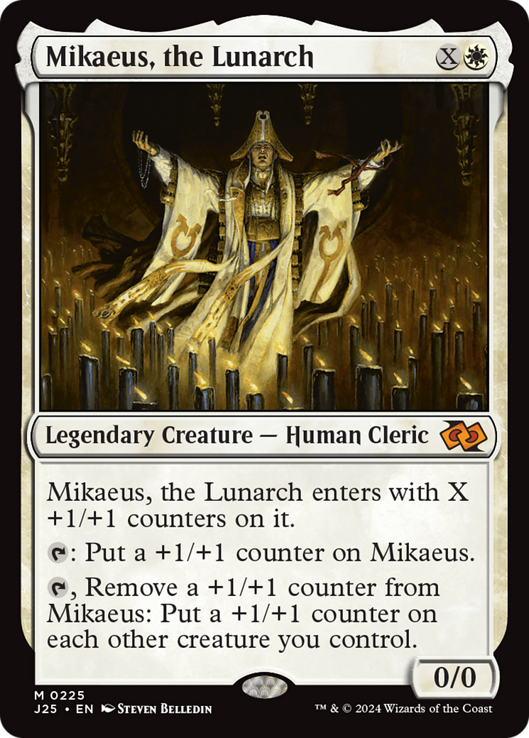 Mikaeus, the Lunarch [Foundations Jumpstart] | Jomio and Rueliete's Cards and Comics
