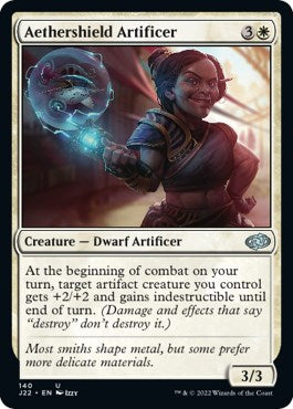 Aethershield Artificer [Jumpstart 2022] | Jomio and Rueliete's Cards and Comics