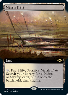 Marsh Flats (Extended Art) [Modern Horizons 2] | Jomio and Rueliete's Cards and Comics