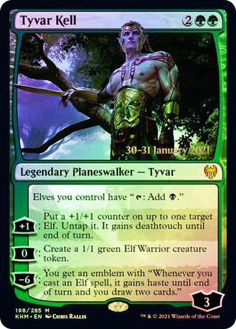 Tyvar Kell [Kaldheim Prerelease Promos] | Jomio and Rueliete's Cards and Comics