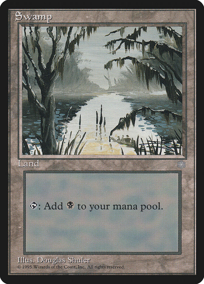 Swamp (Mossy Trees) [Ice Age] | Jomio and Rueliete's Cards and Comics