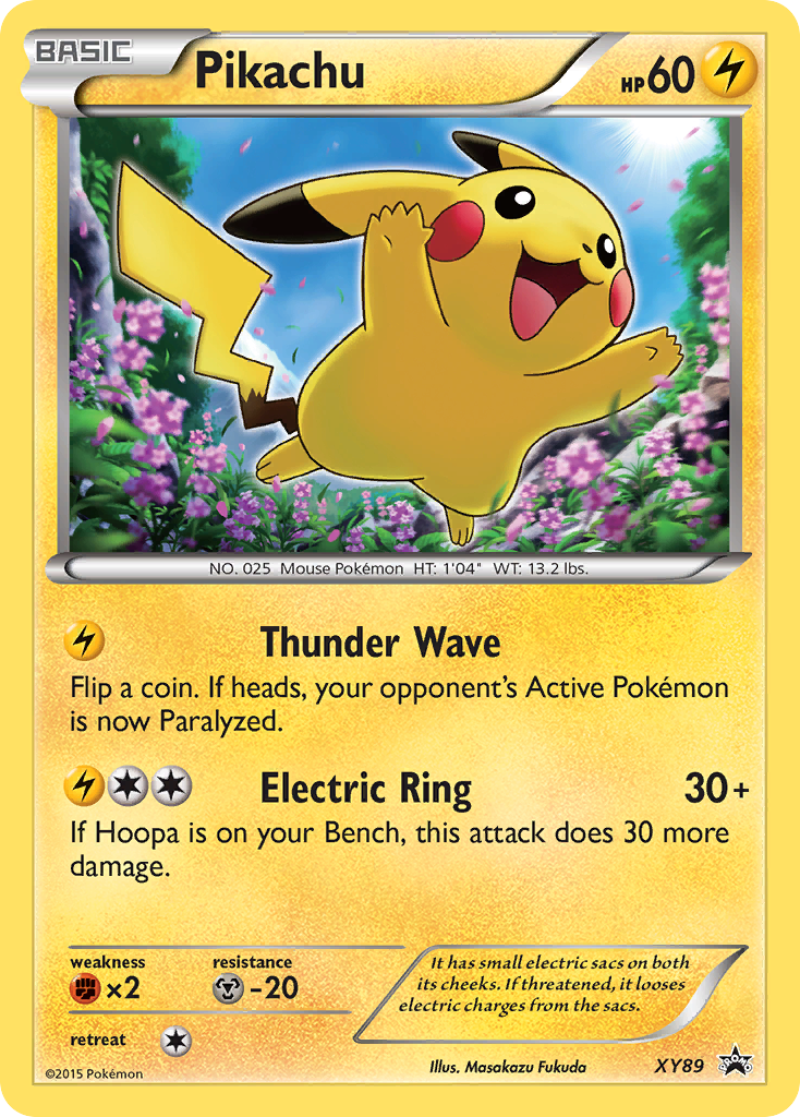 Pikachu (XY89) (Collector Chest) [XY: Black Star Promos] | Jomio and Rueliete's Cards and Comics