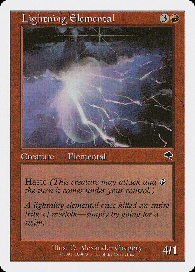 Lightning Elemental [Battle Royale] | Jomio and Rueliete's Cards and Comics